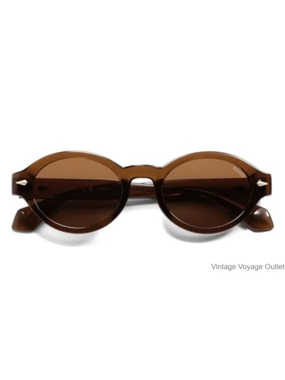 Retro Oval Polarized Sunglasses UV400 Protection for Women Men